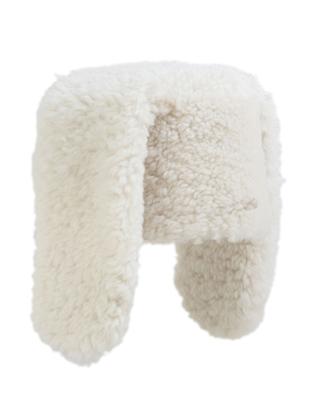 shearling flap beanie - 2