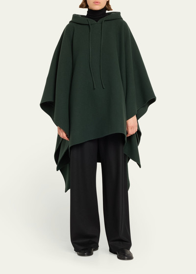 The Row Rianette Hooded Cashmere Cape Coat outlook