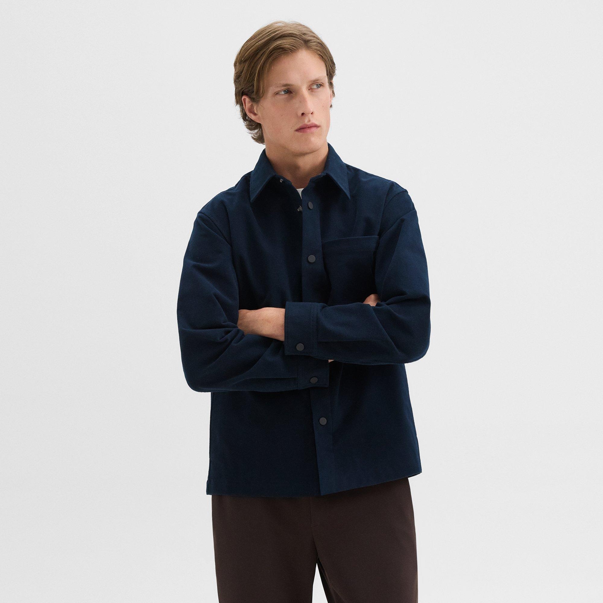 Shirt Jacket in Moleskin Twill - 2