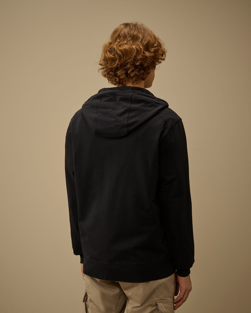 Light Fleece Zip Hooded Lens Sweatshirt 4