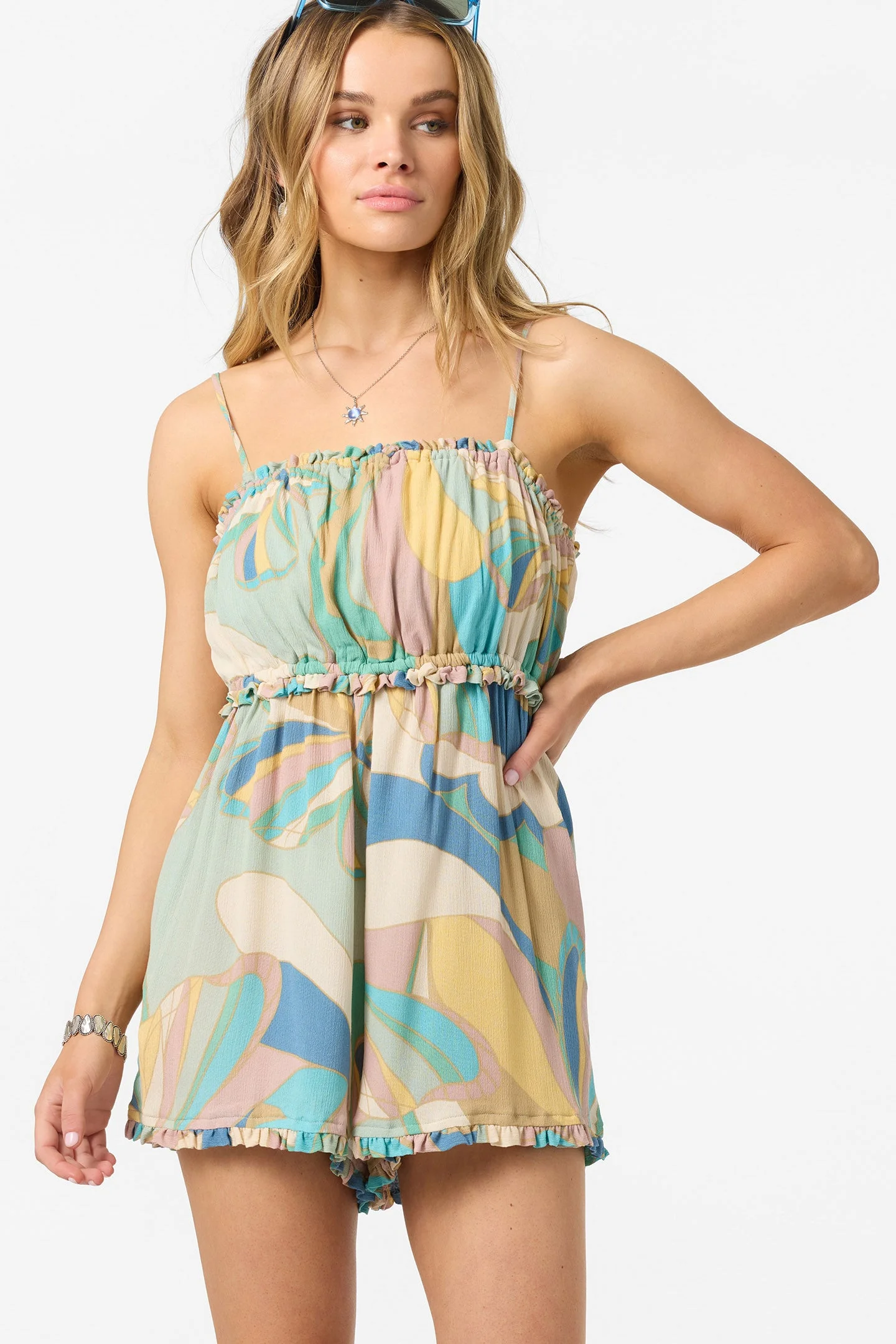 Micah Butterfly Romper - 1
