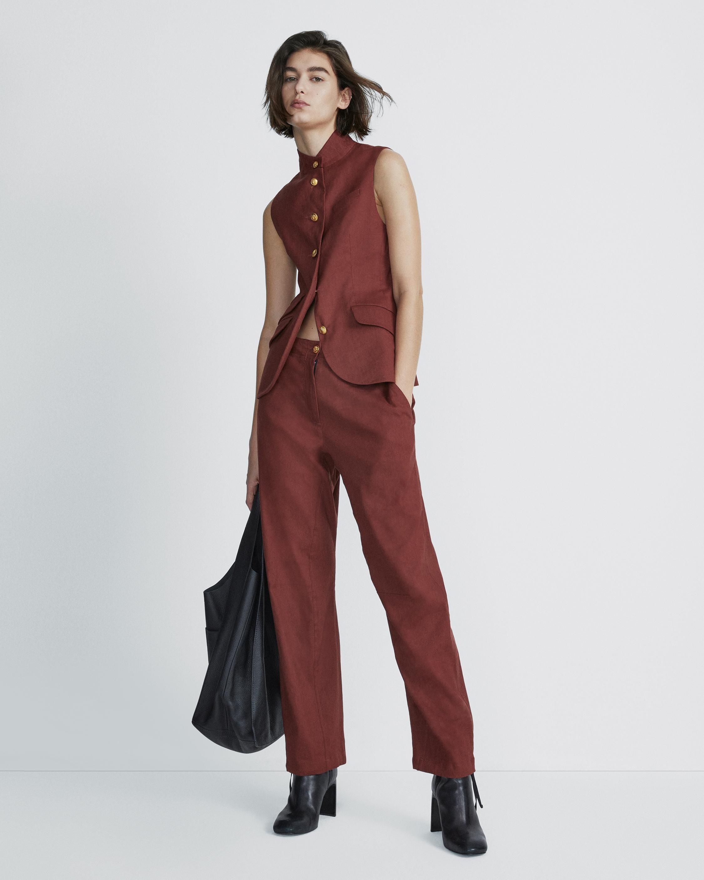 Dawn Linen Pant
Relaxed Fit Pant - 2