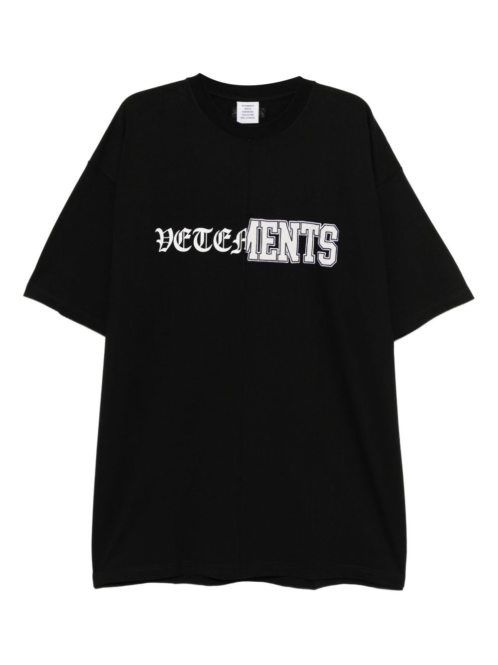 printed cotton T-shirt - 1