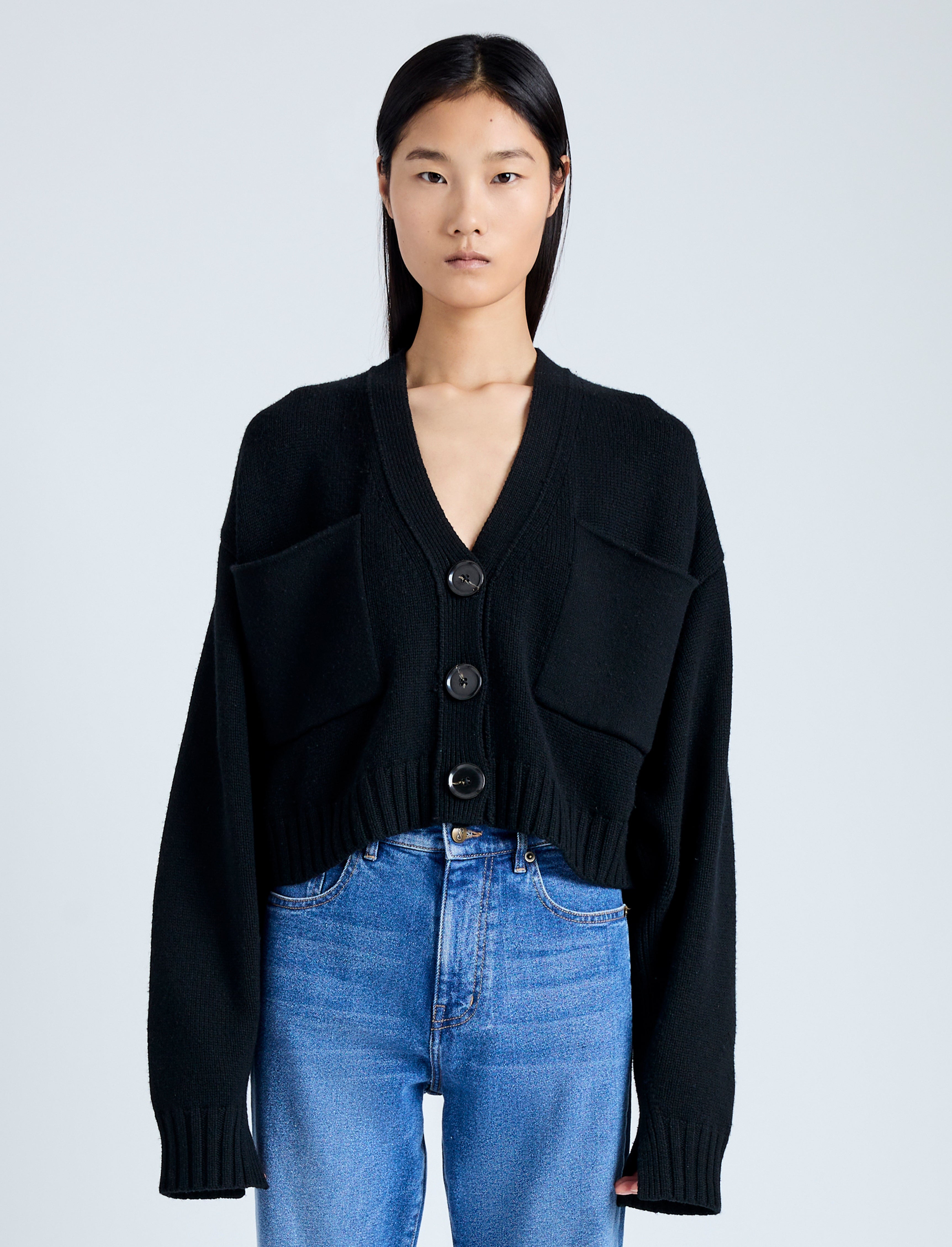 Sofia Cardigan in Eco Cashmere - 2