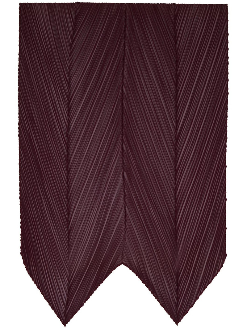 Burgundy January Monthly Scarf 1