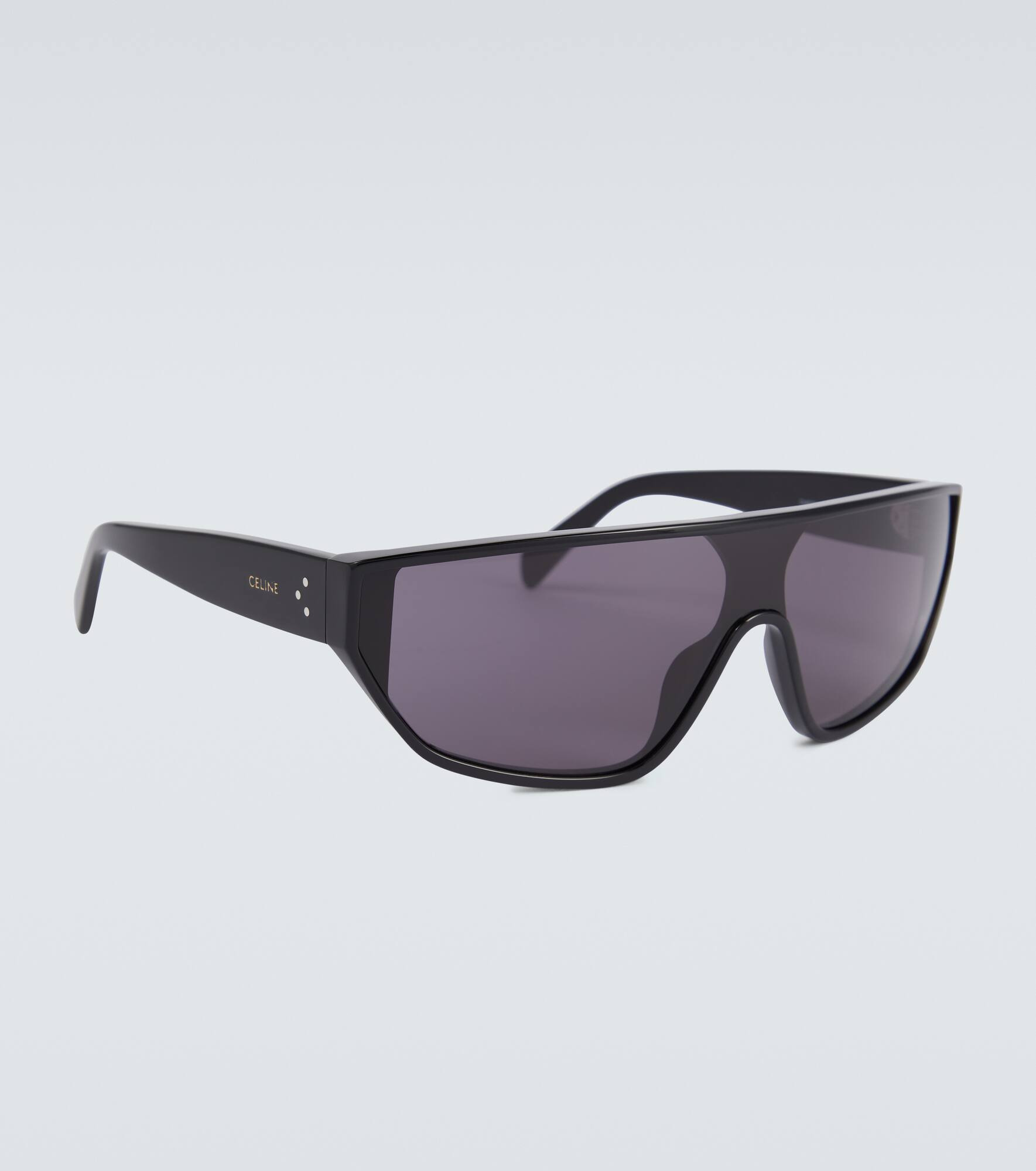 Rectangle-frame acetate sunglasses - 4