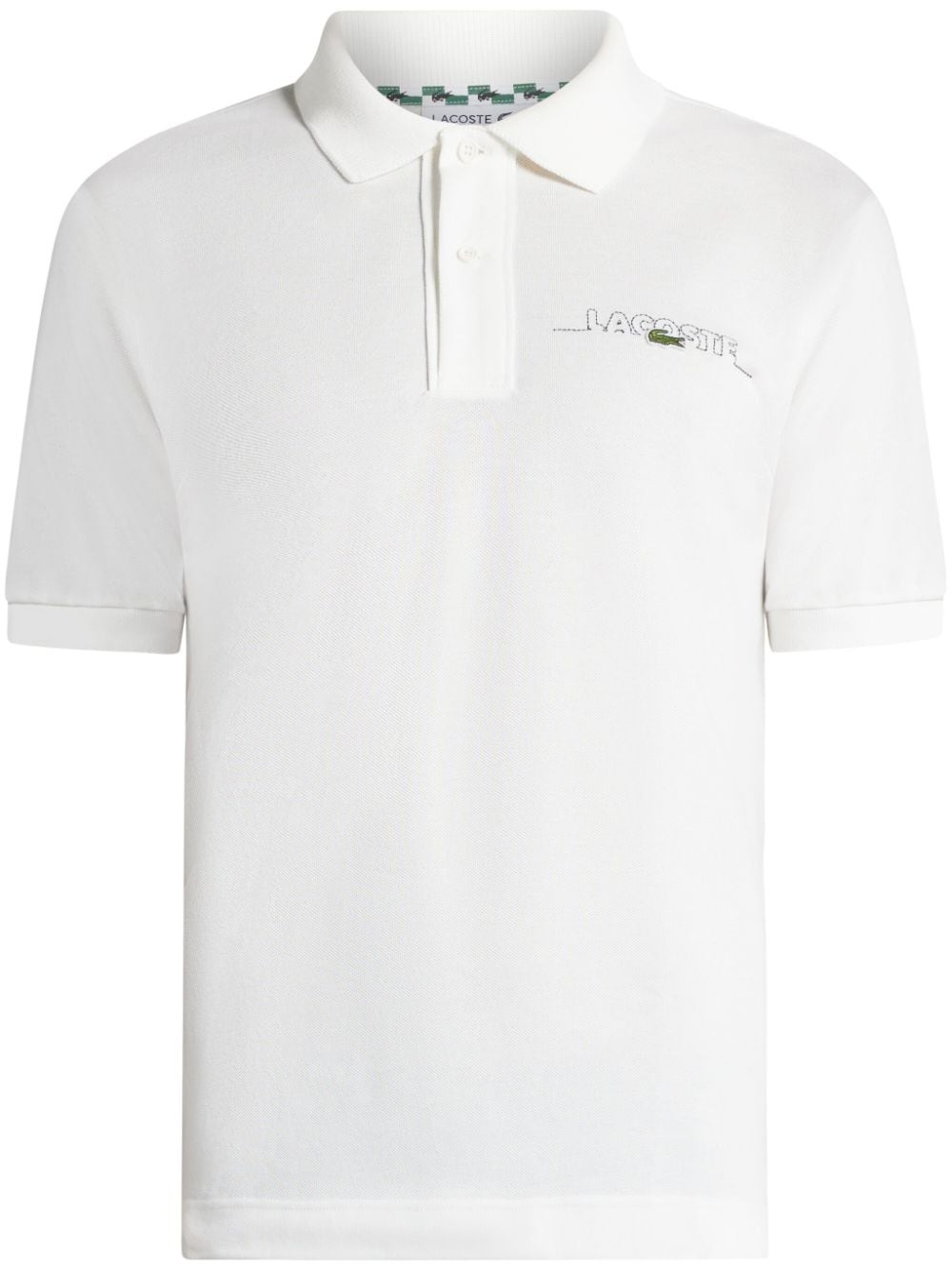 logo polo shirt - 1