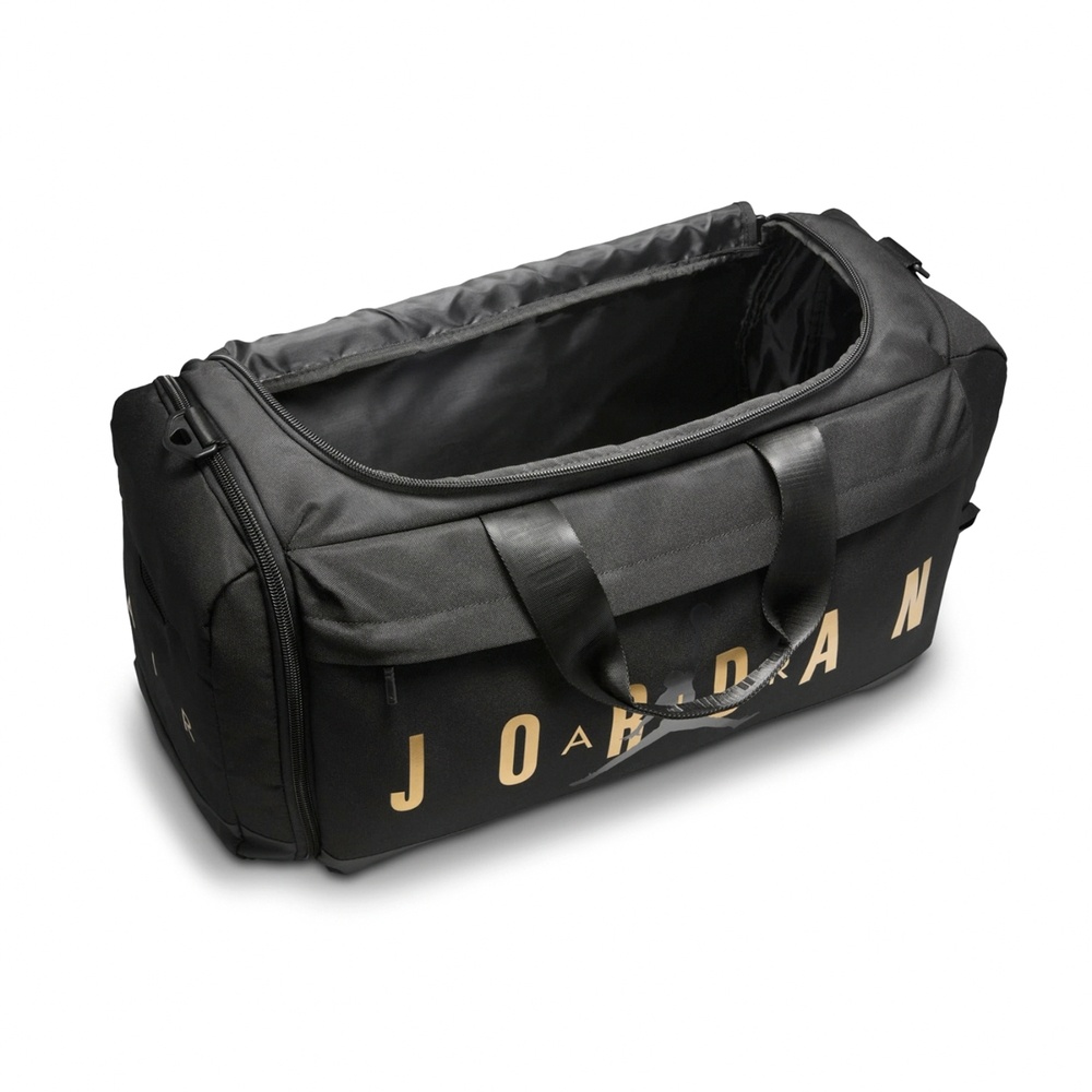 Air Jordan Velocity 60L Travel Bag 'Black Gold' JD2443003AD-001 - 2
