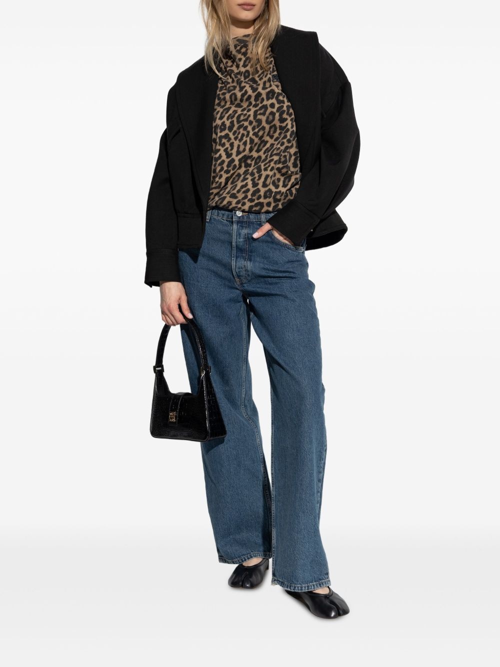 leopard-print T-shirt - 2