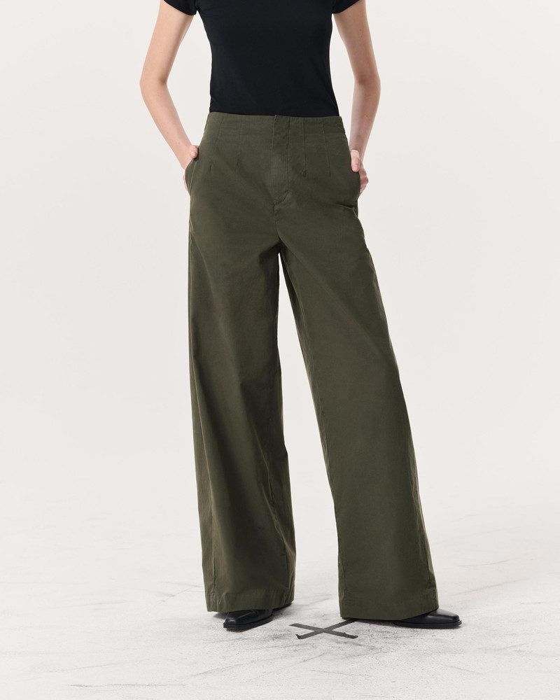 rag & bone Kiana Cotton Flare Pants outlook