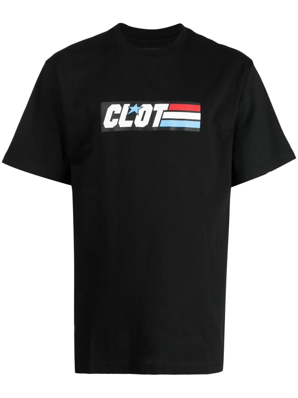 logo-print cotton T-shirt - 1