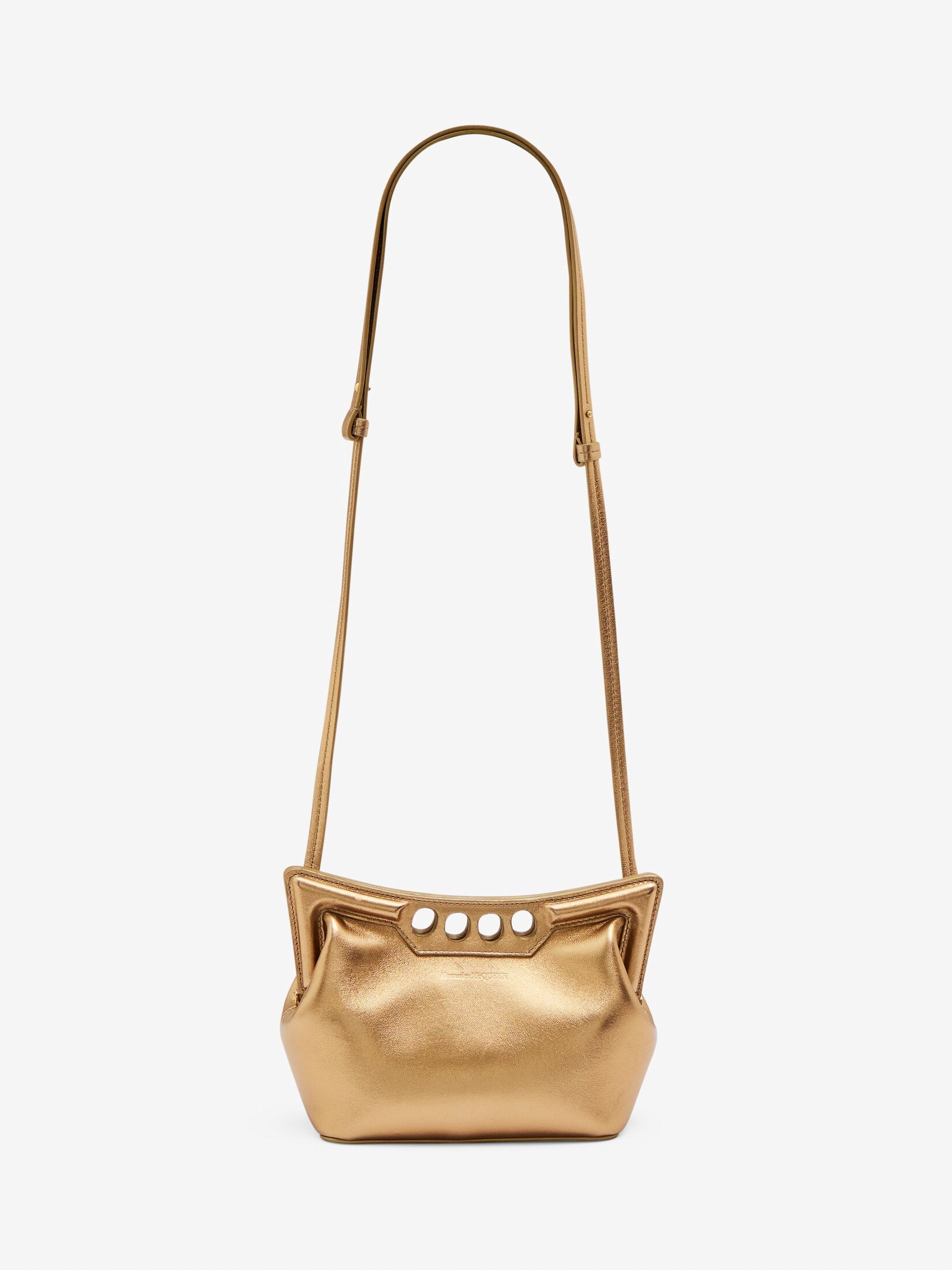 Women's The Mini Peak Bag in Gold - 5