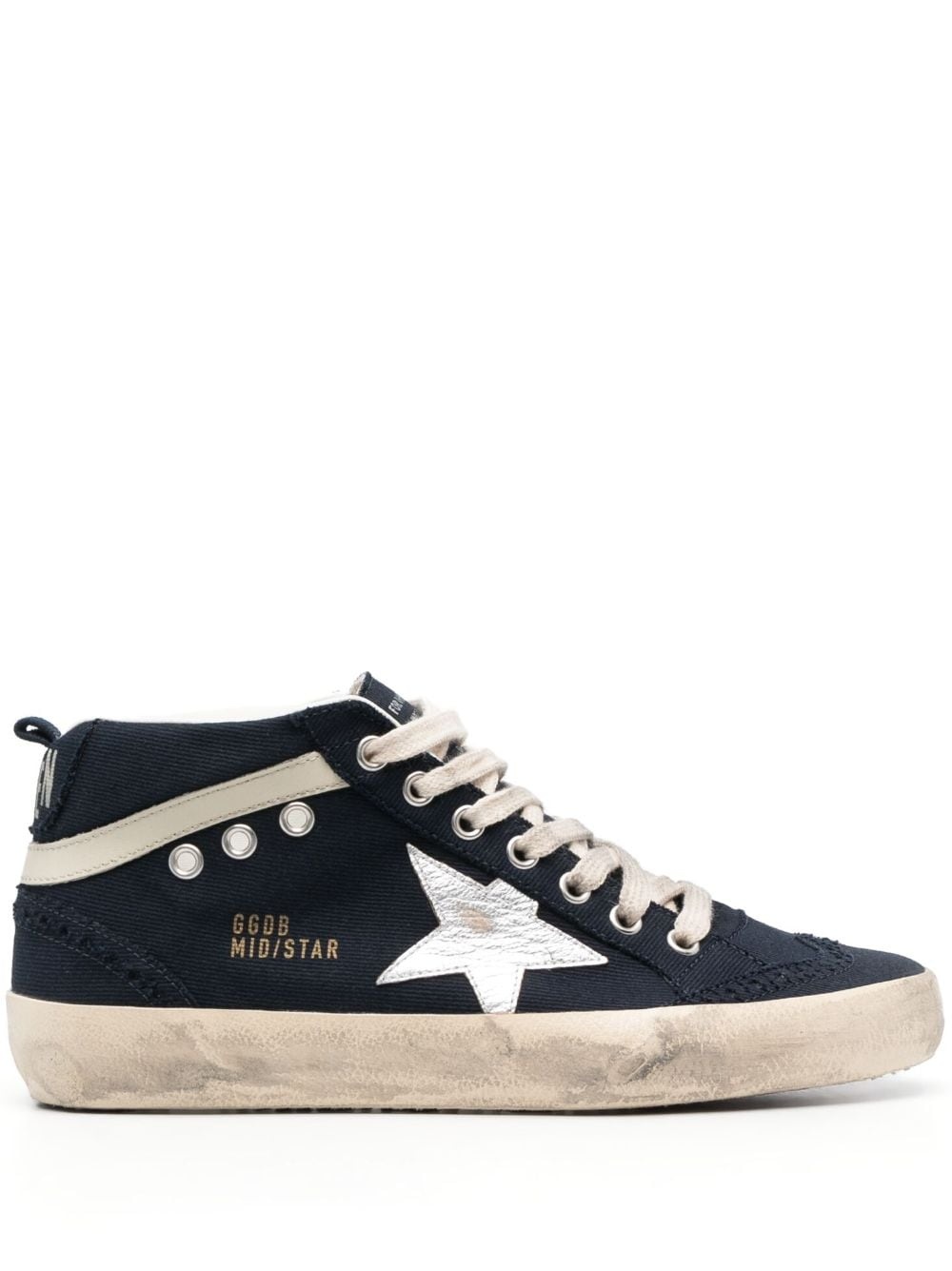 Mid Star lace-up sneakers - 1