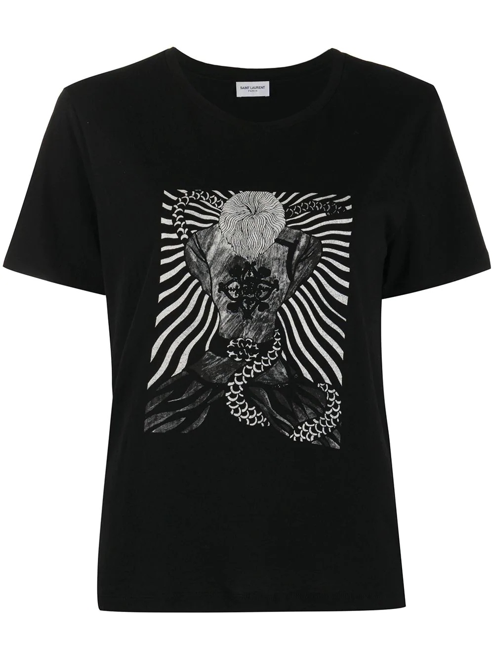 graphic print T-shirt - 1