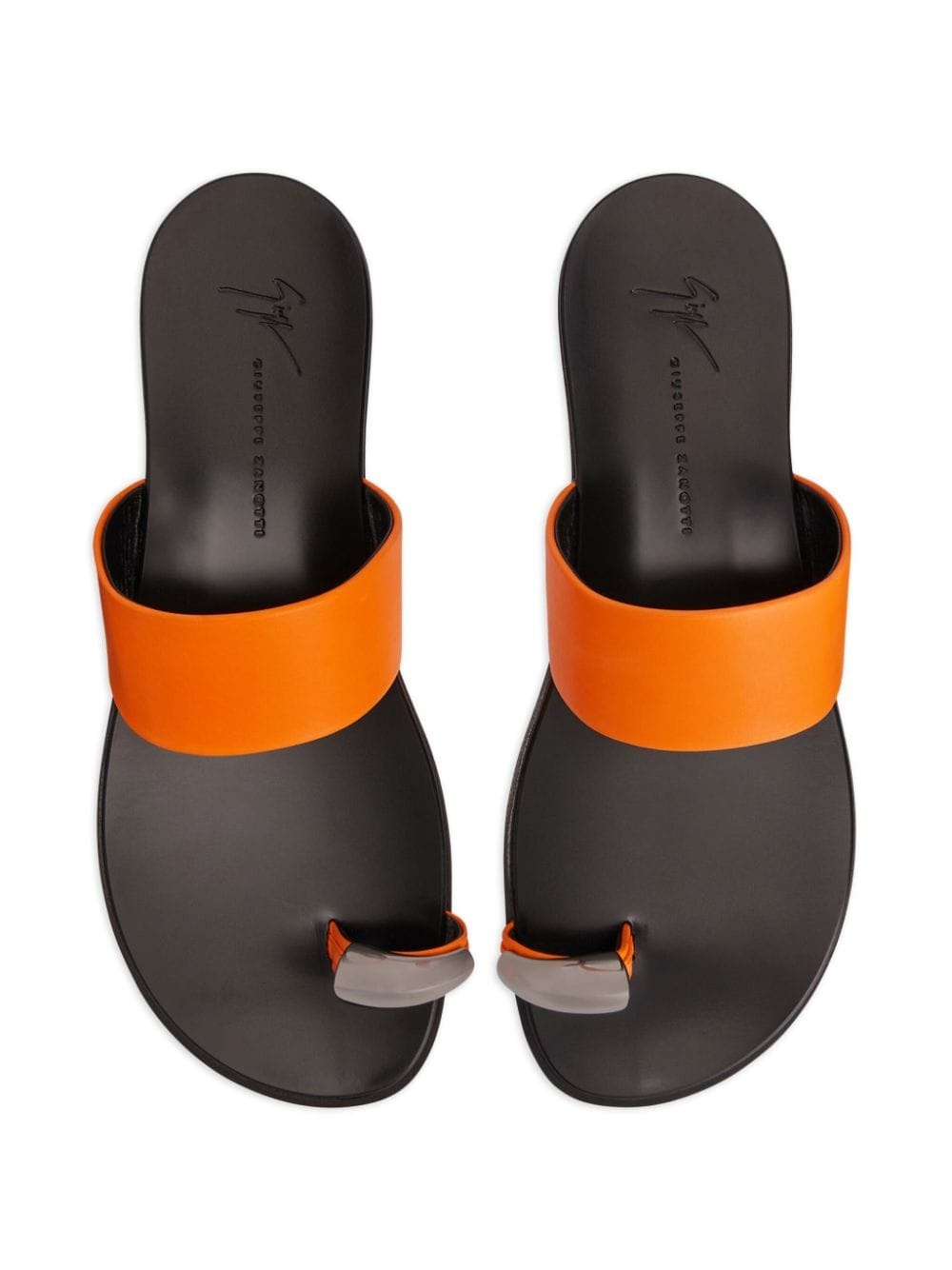 Norbert leather flat sandals - 8