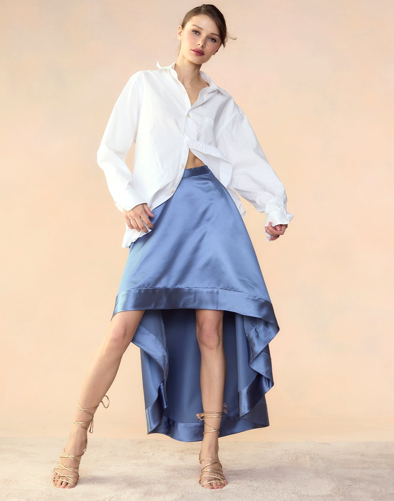 Livia Satin Skirt - 1