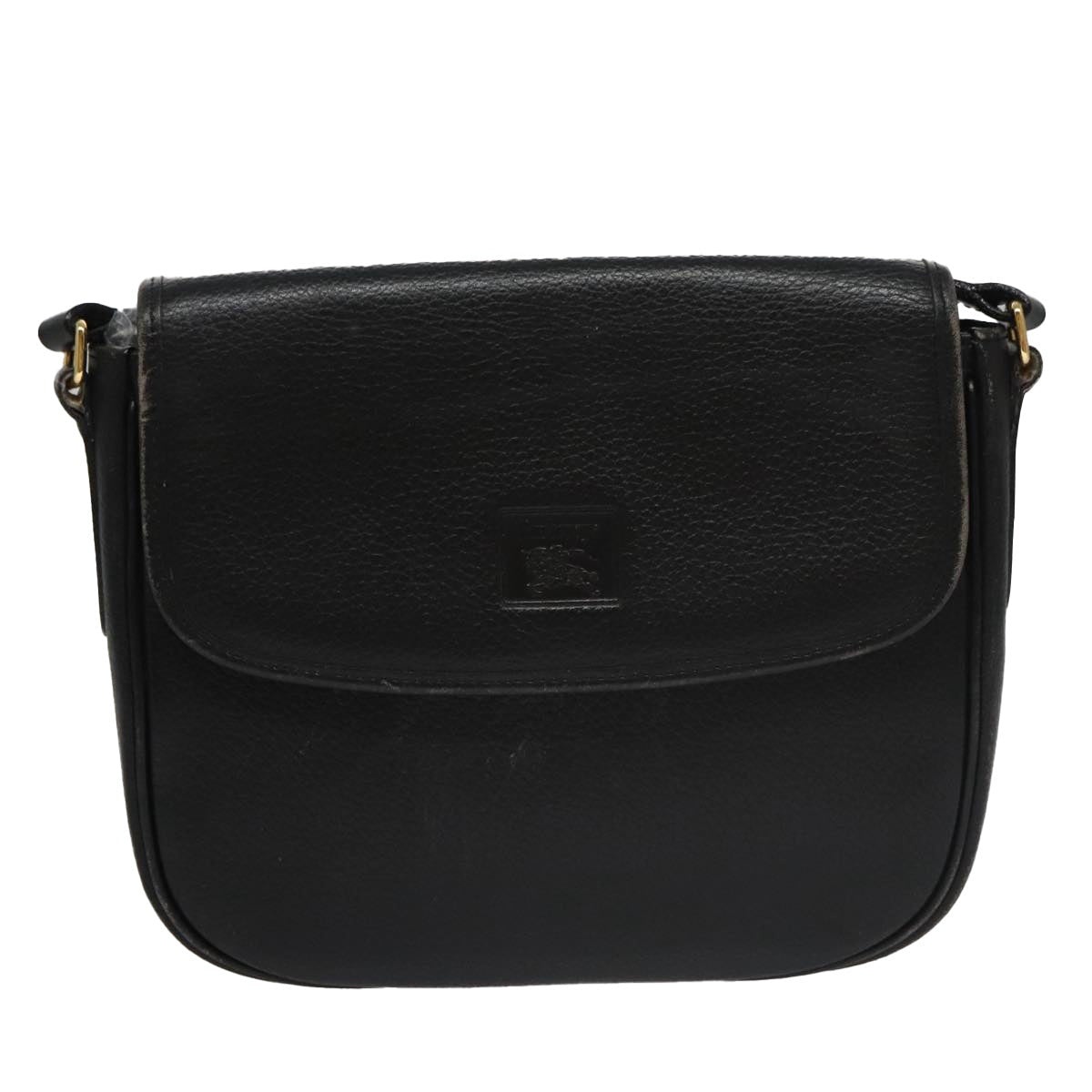 Burberry Shoulder Bag Leather Black - 2