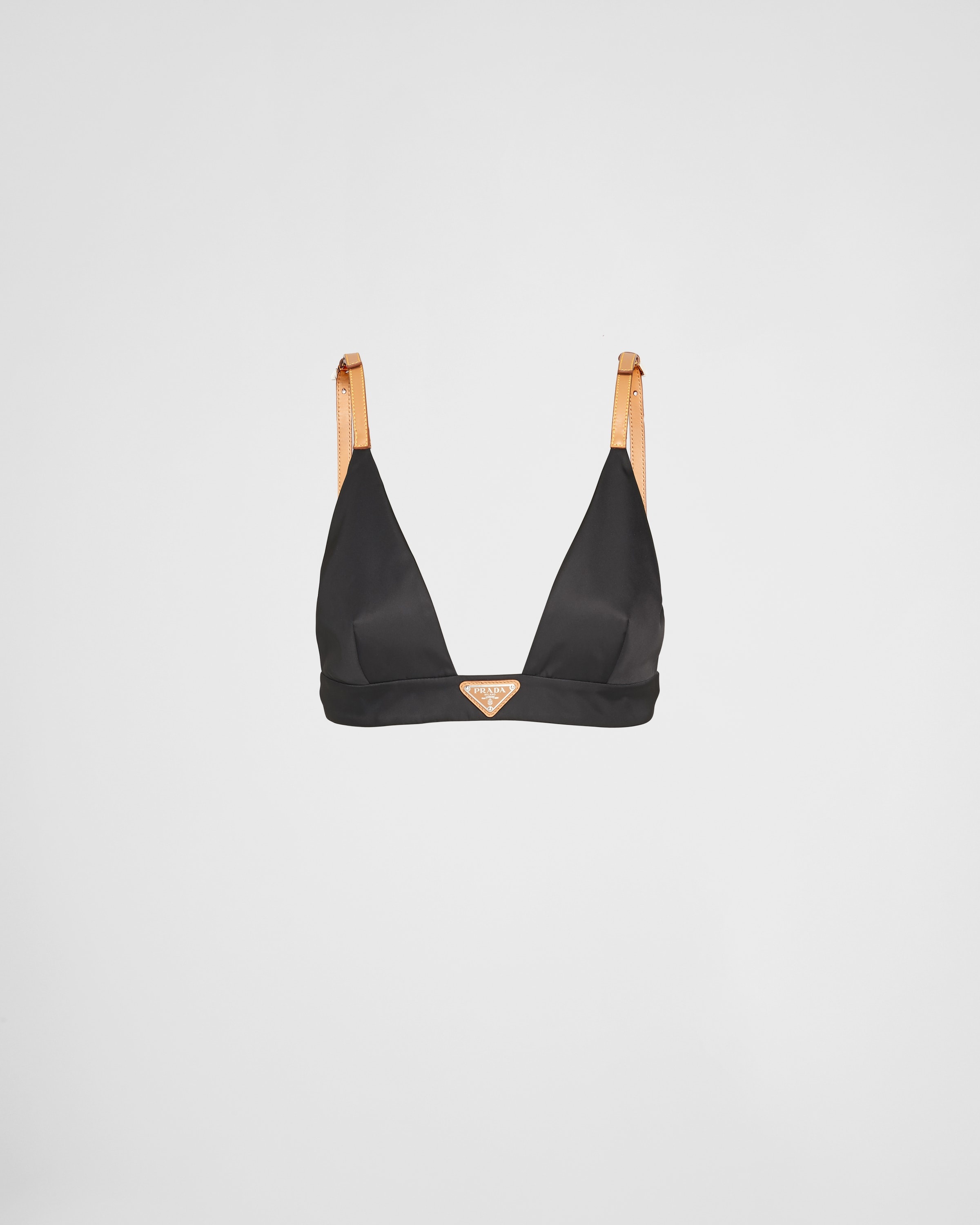 Re-Nylon triangle bra - 1