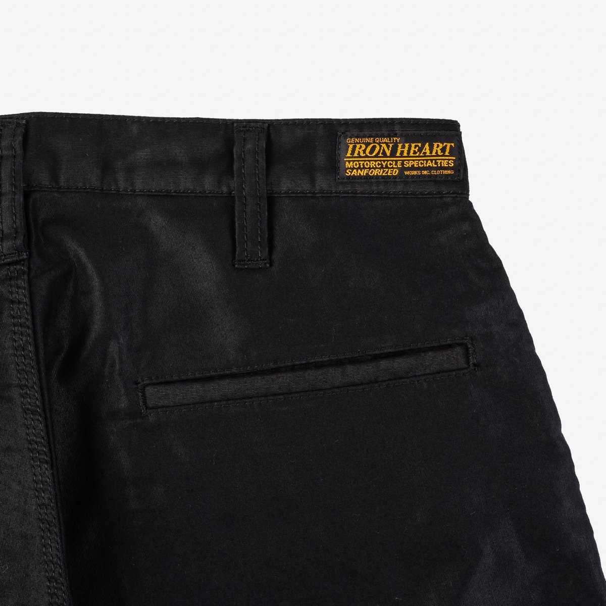 7.4oz Cotton Whipcord Camp Shorts - Black - 10