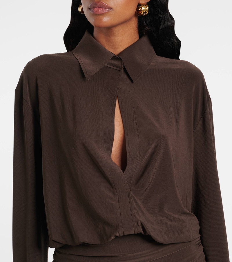 Ruched shirt dress 4