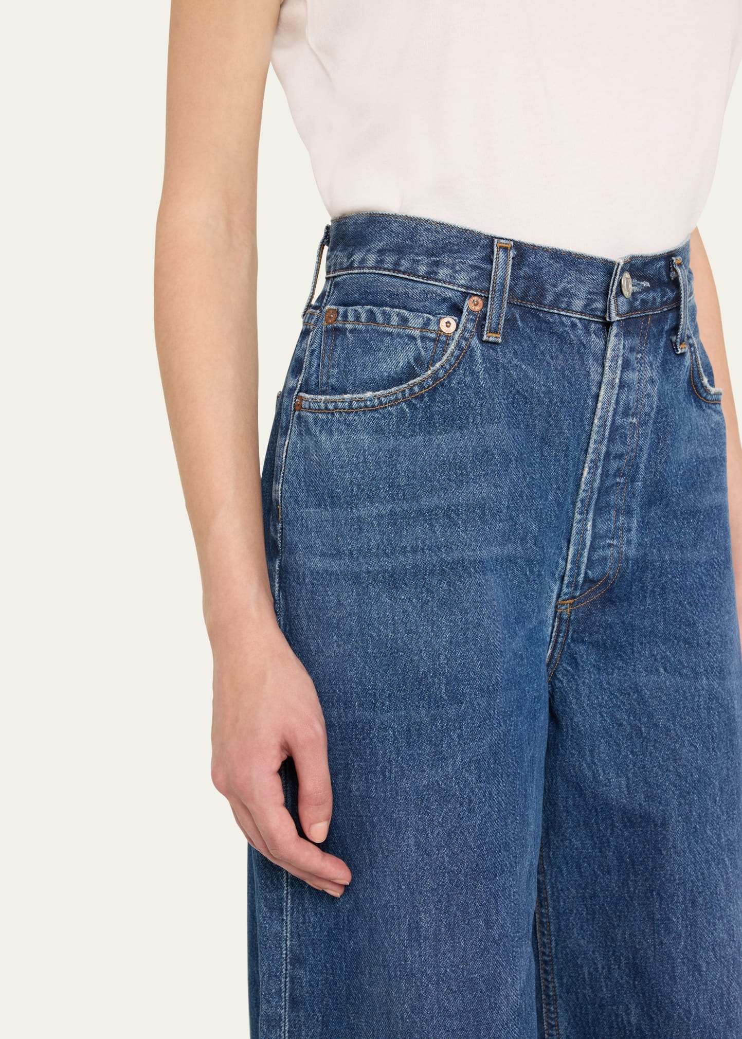 Dame Wide-Leg Jeans - 5