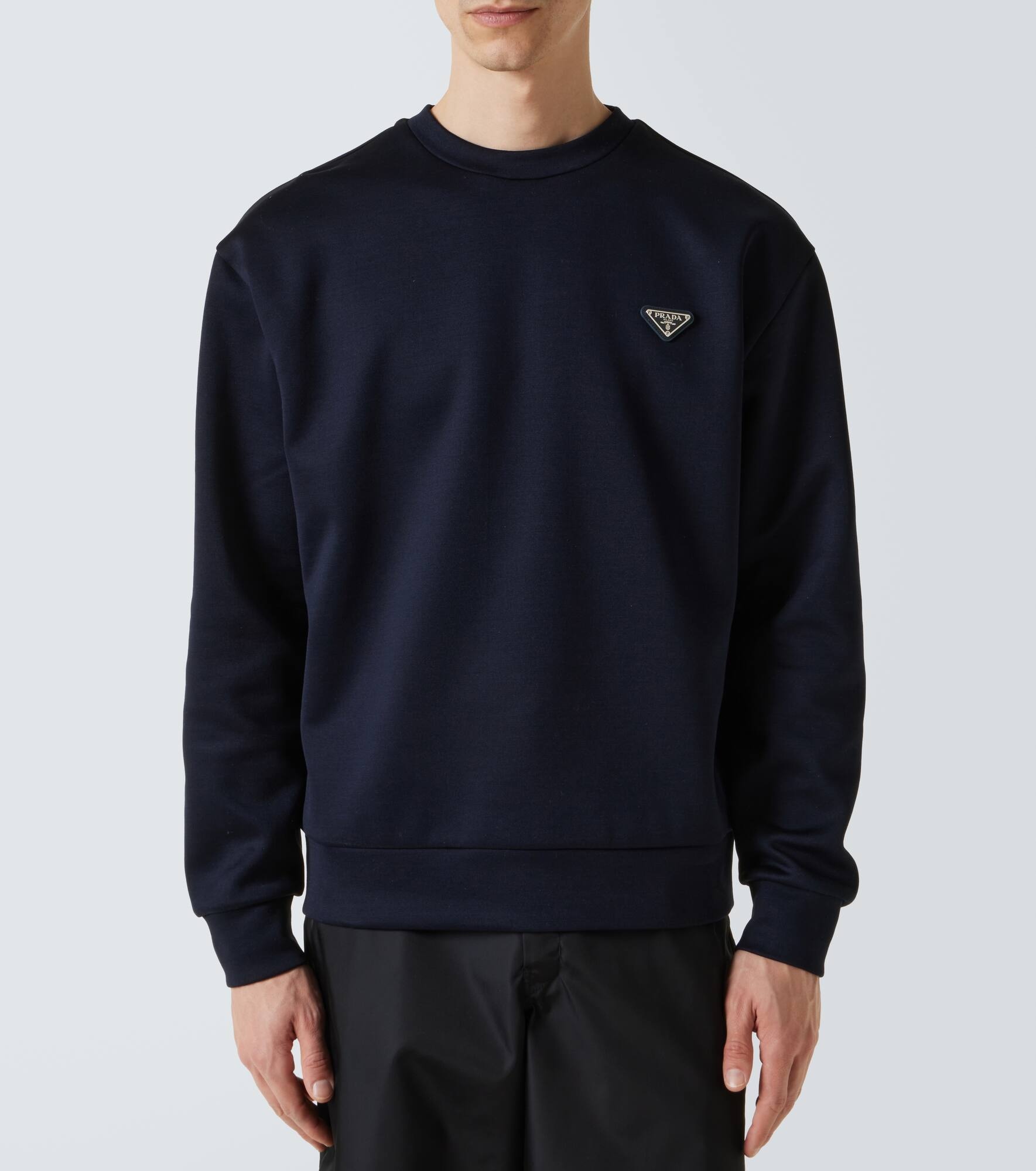 Cotton-blend jersey sweatshirt - 3
