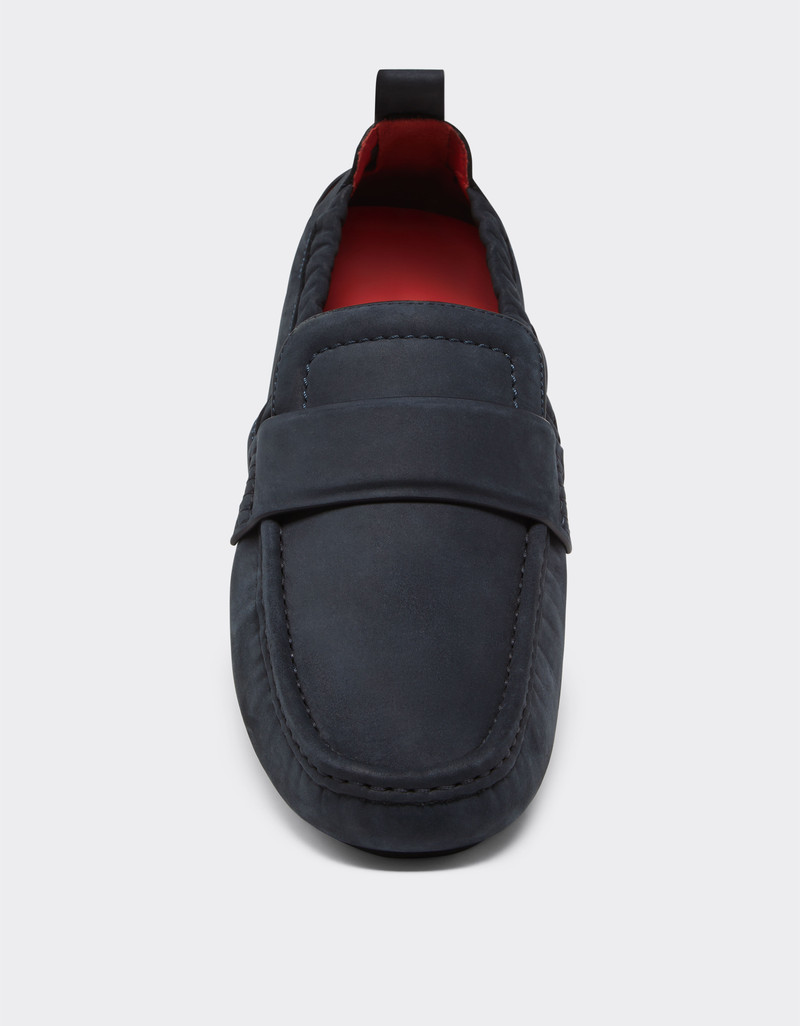 Driver loafers in nubuck leather 5