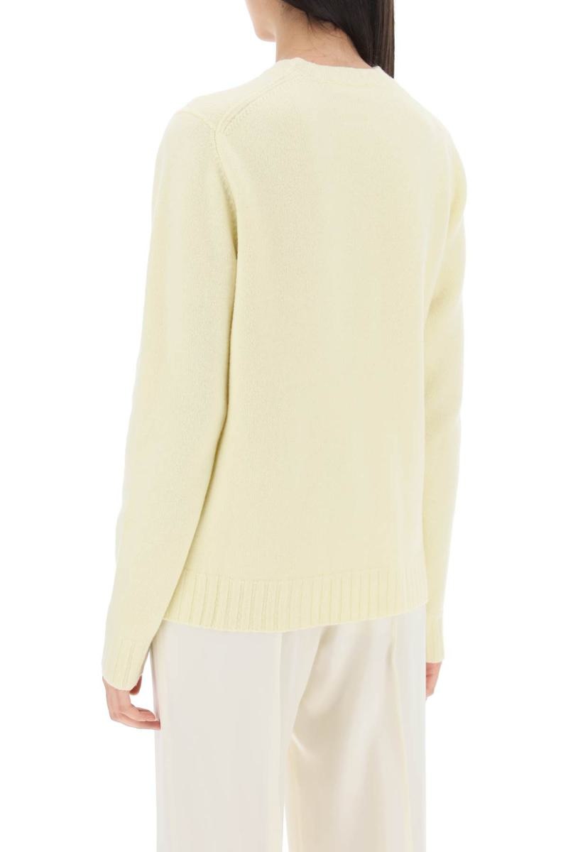 JIL SANDER CREW-NECK SWEATER IN WOOL - 3