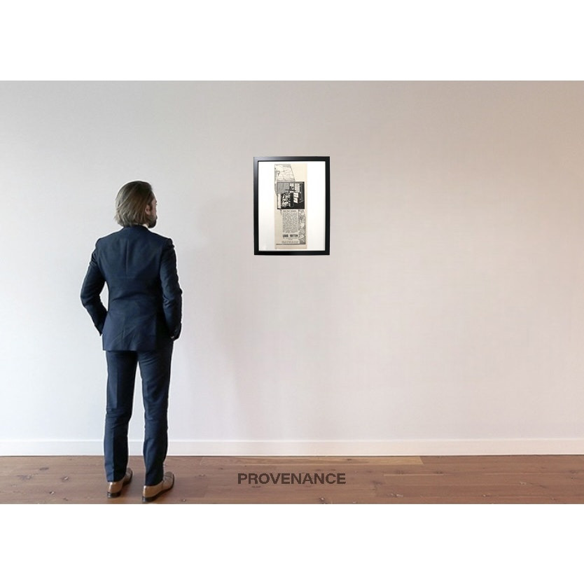 Louis Vuitton Antique Vintage Newsprint Ad - Wardrobe II - 7