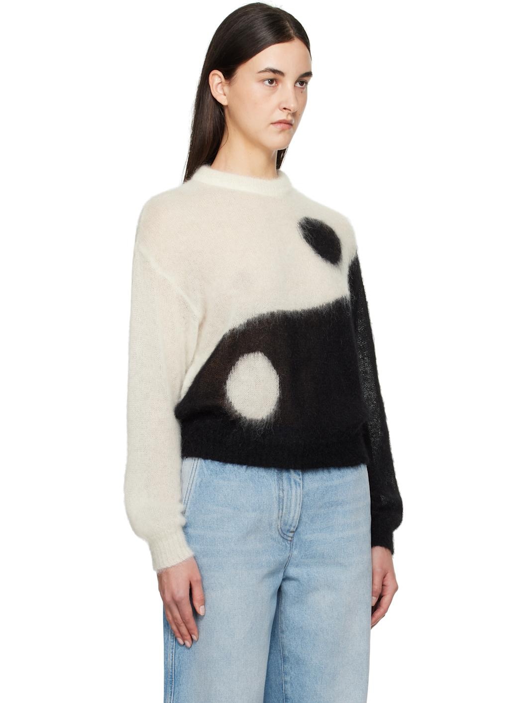 Black & White Iconic Archive Tao Sweater - 2