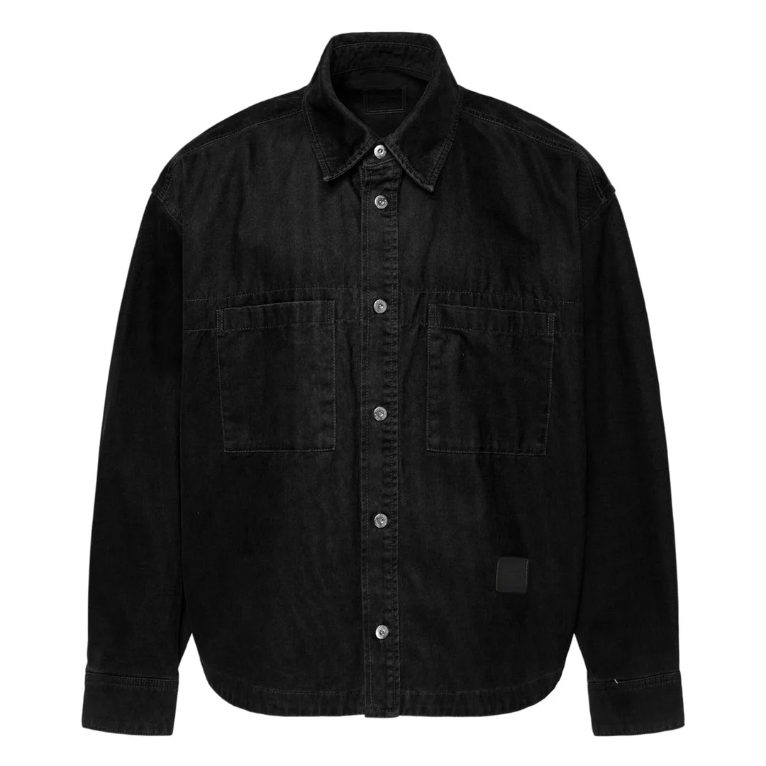 Long Sleeve Chino Shirt - 1