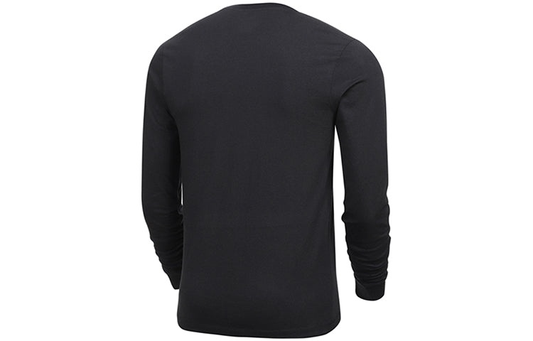 Nike Men's Sportswear Club Casual Sport Round Neck Long Sleeve Men's Black AR5193-010 - 2