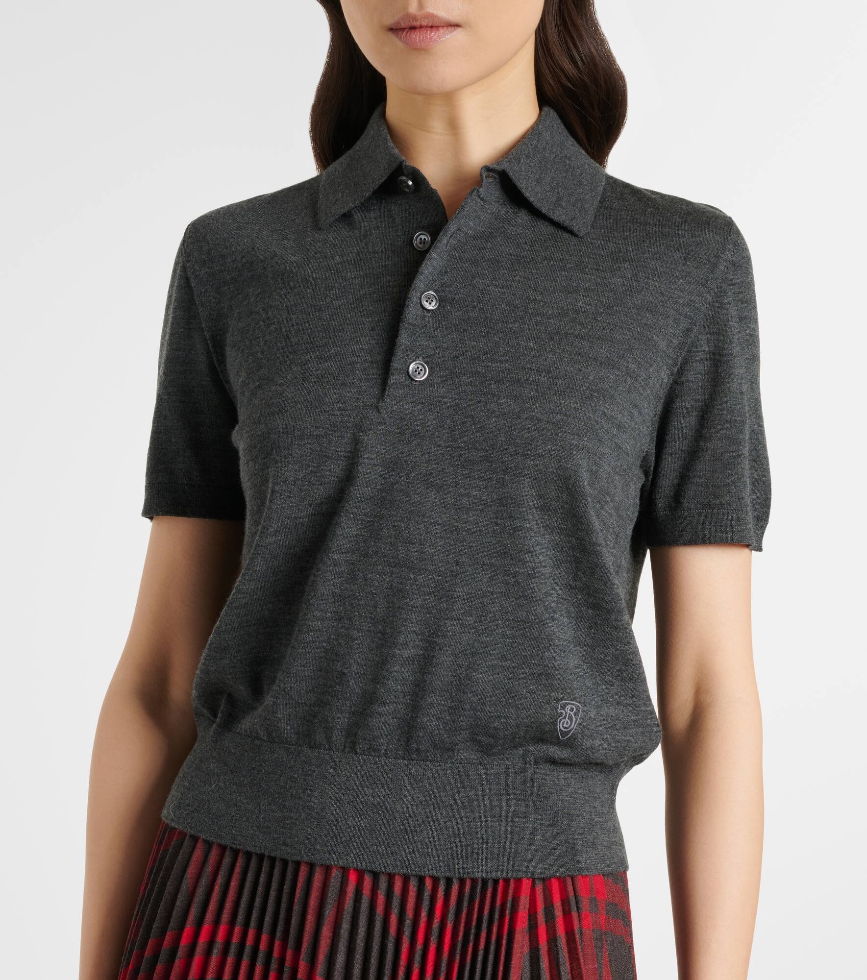 Wool polo shirt - 6