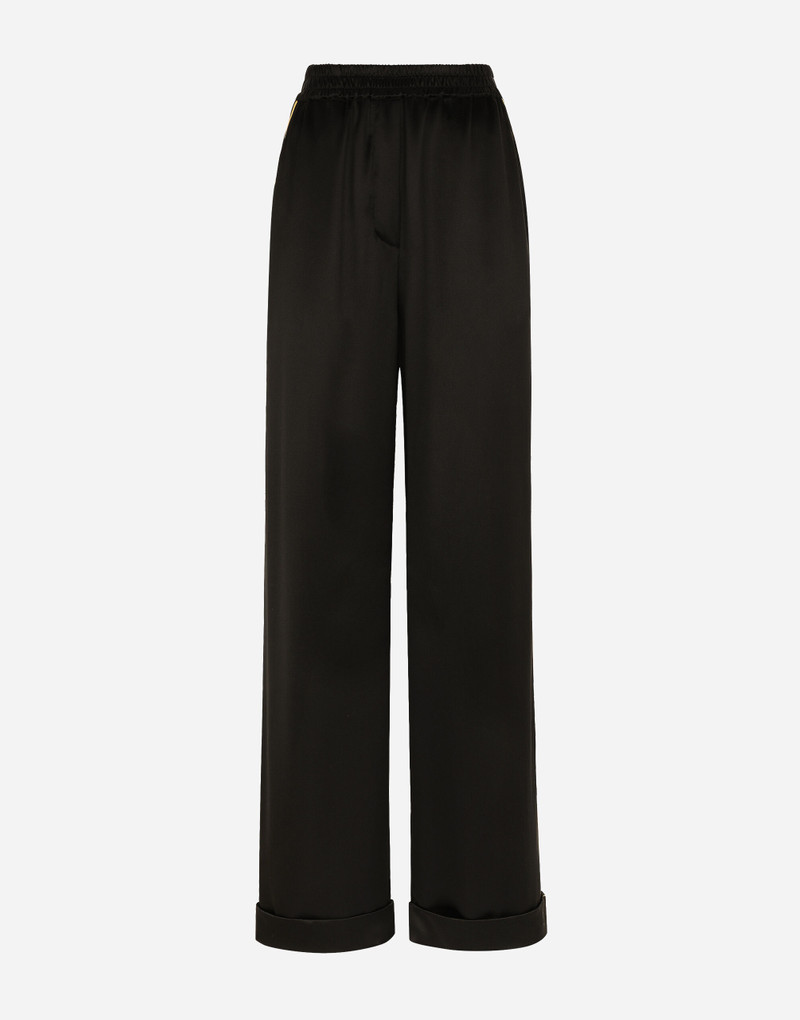 Silk satin pajama pants - 1