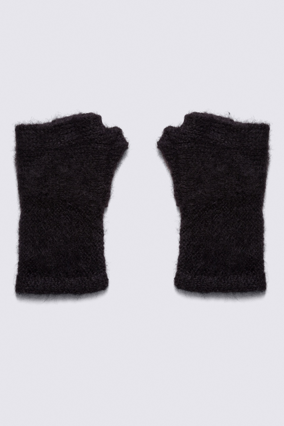 HG1-PU Suri Alpaca Hand Gaiter Black - 6