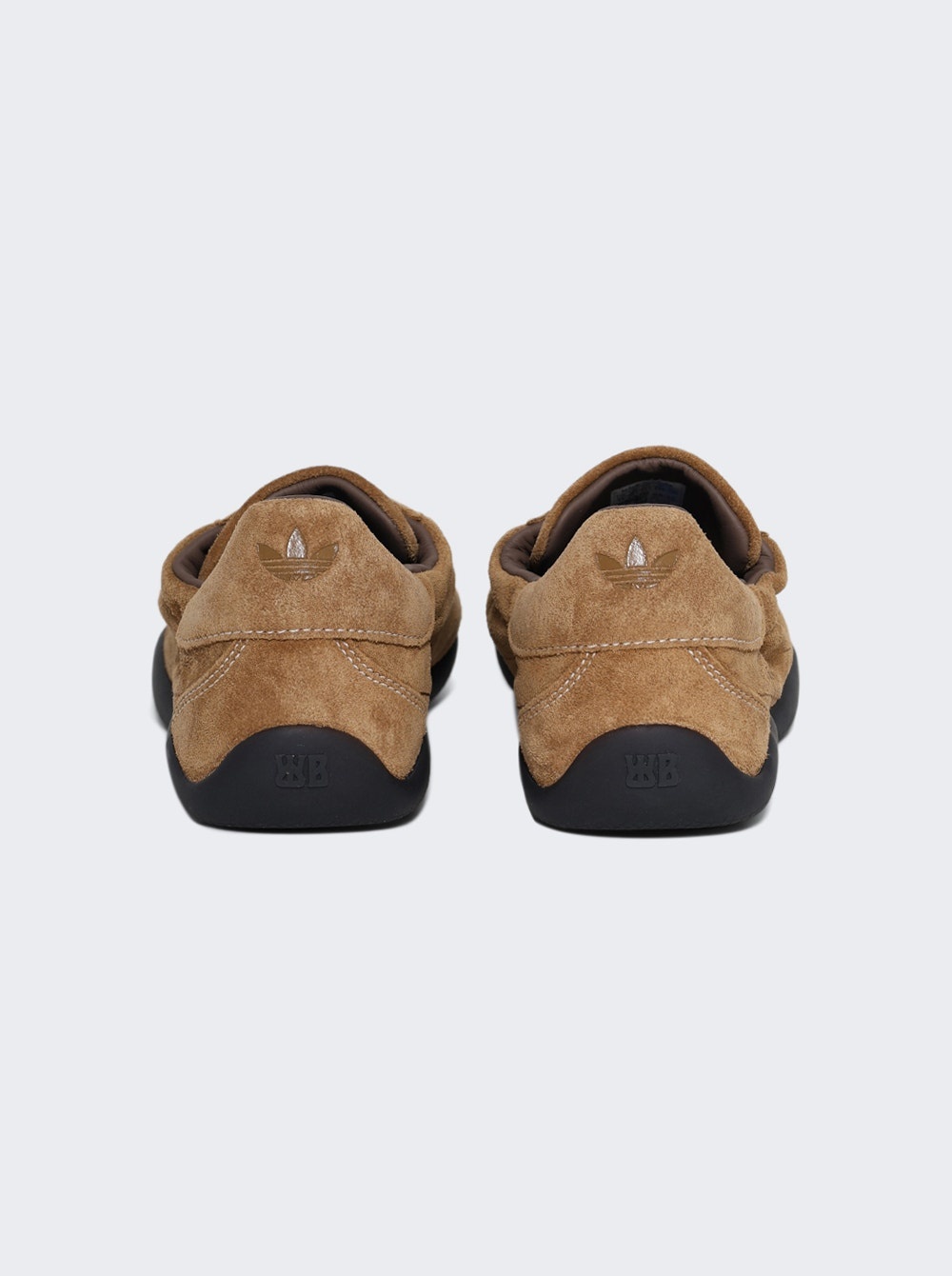 X Wales Bonner Lo Pro Suede Sneakers Bronze Brown - 4