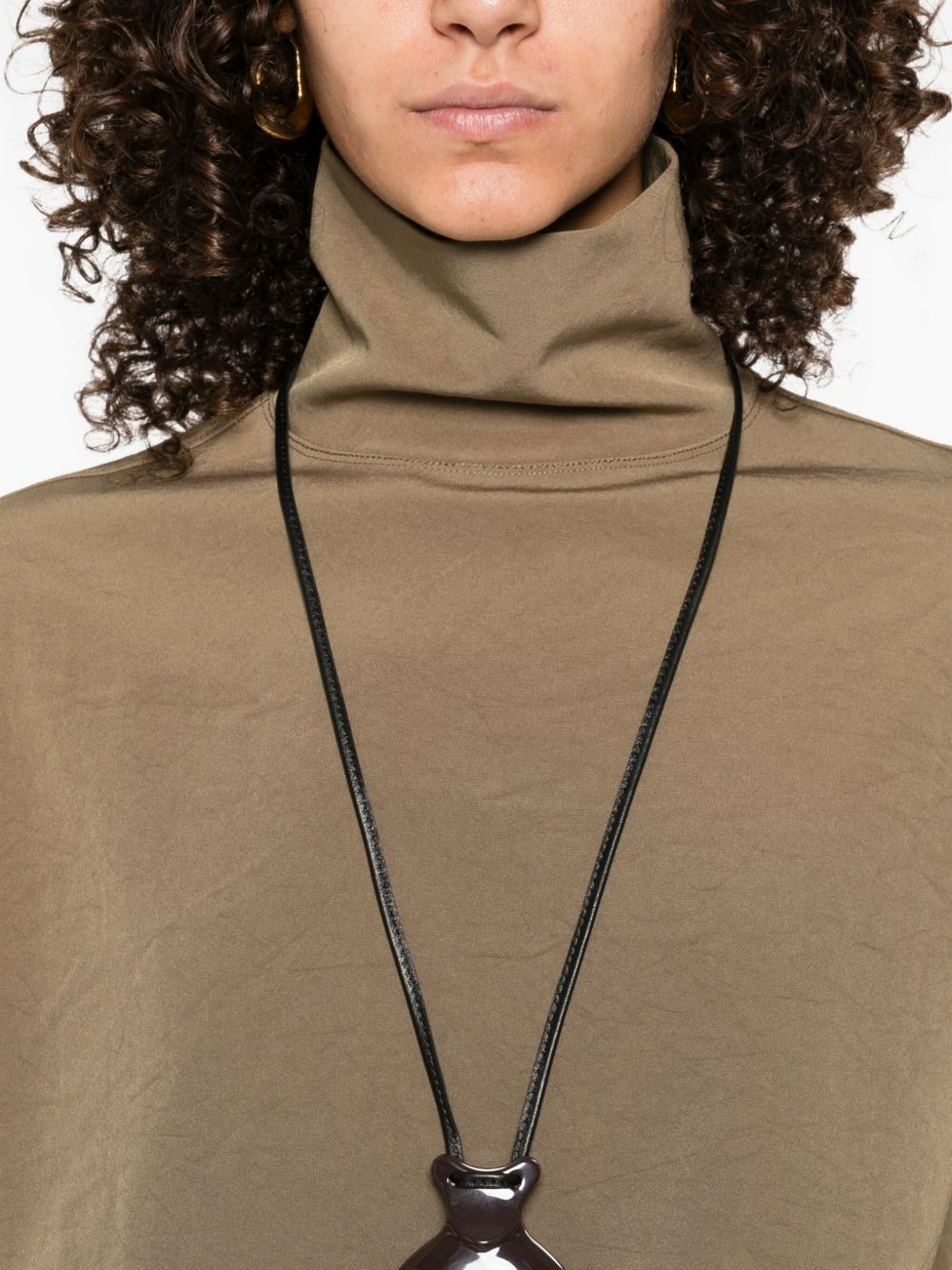 turtleneck long-sleeve top - 5