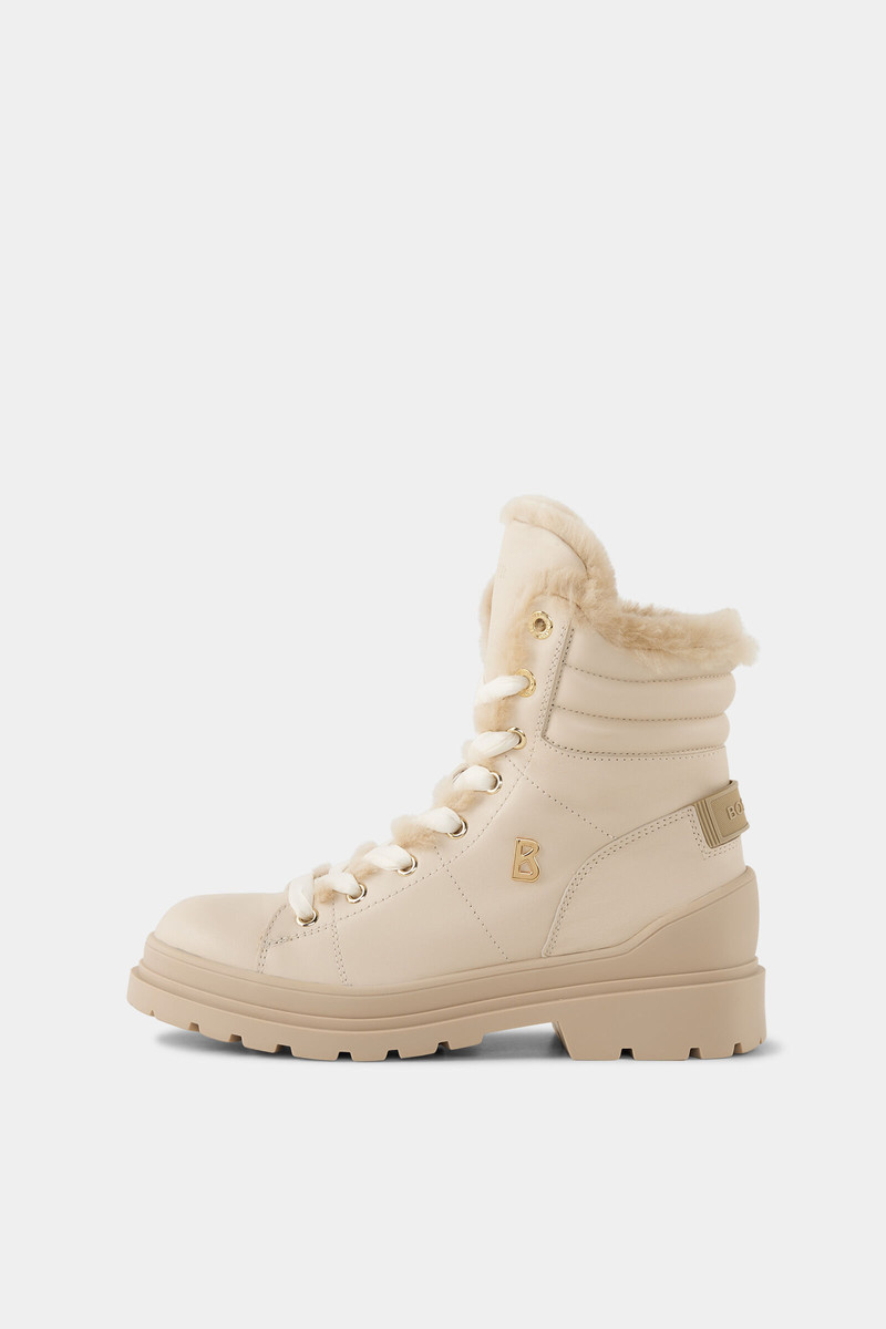 Mid boots St.Moritz with spikes in Beige - 1