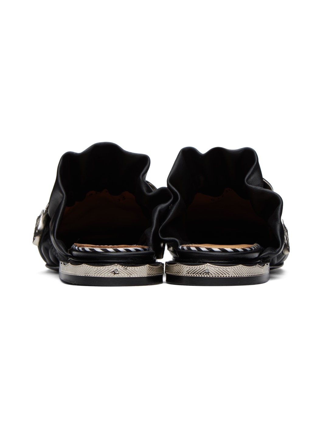 SSENSE Exclusive Black Hardware Loafers - 2