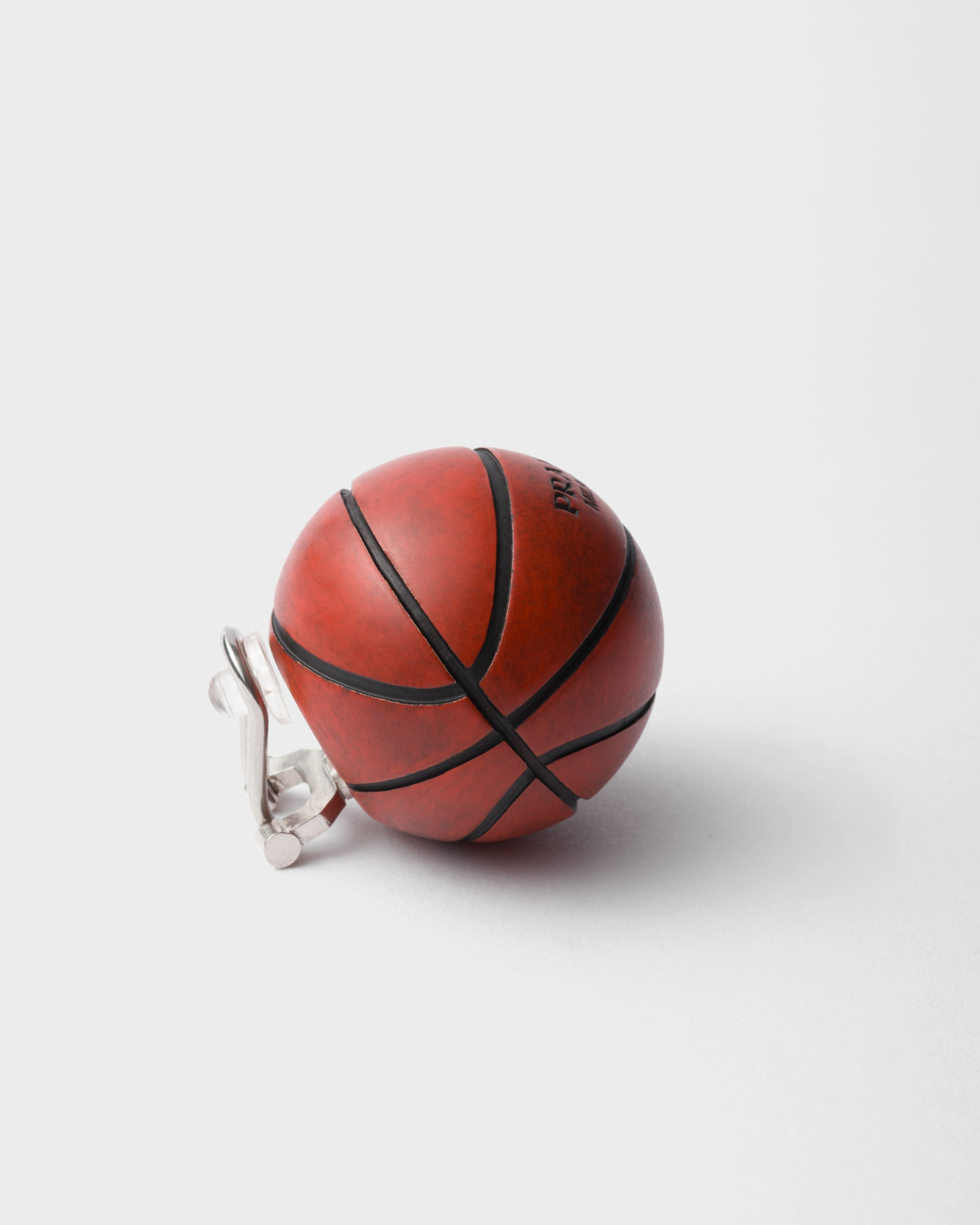 Metal basketball earrings - 3