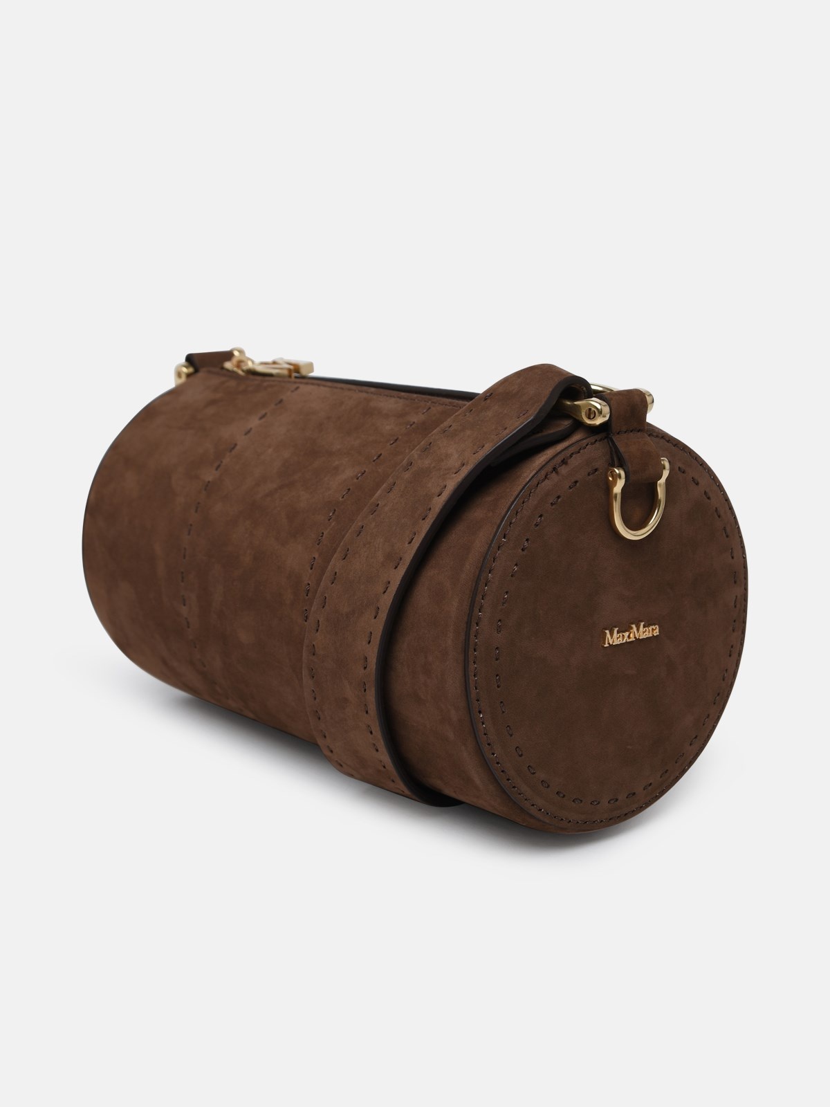 SMALL 'NABUKROLLS' BAG IN NUBUCK LEATHER - 2