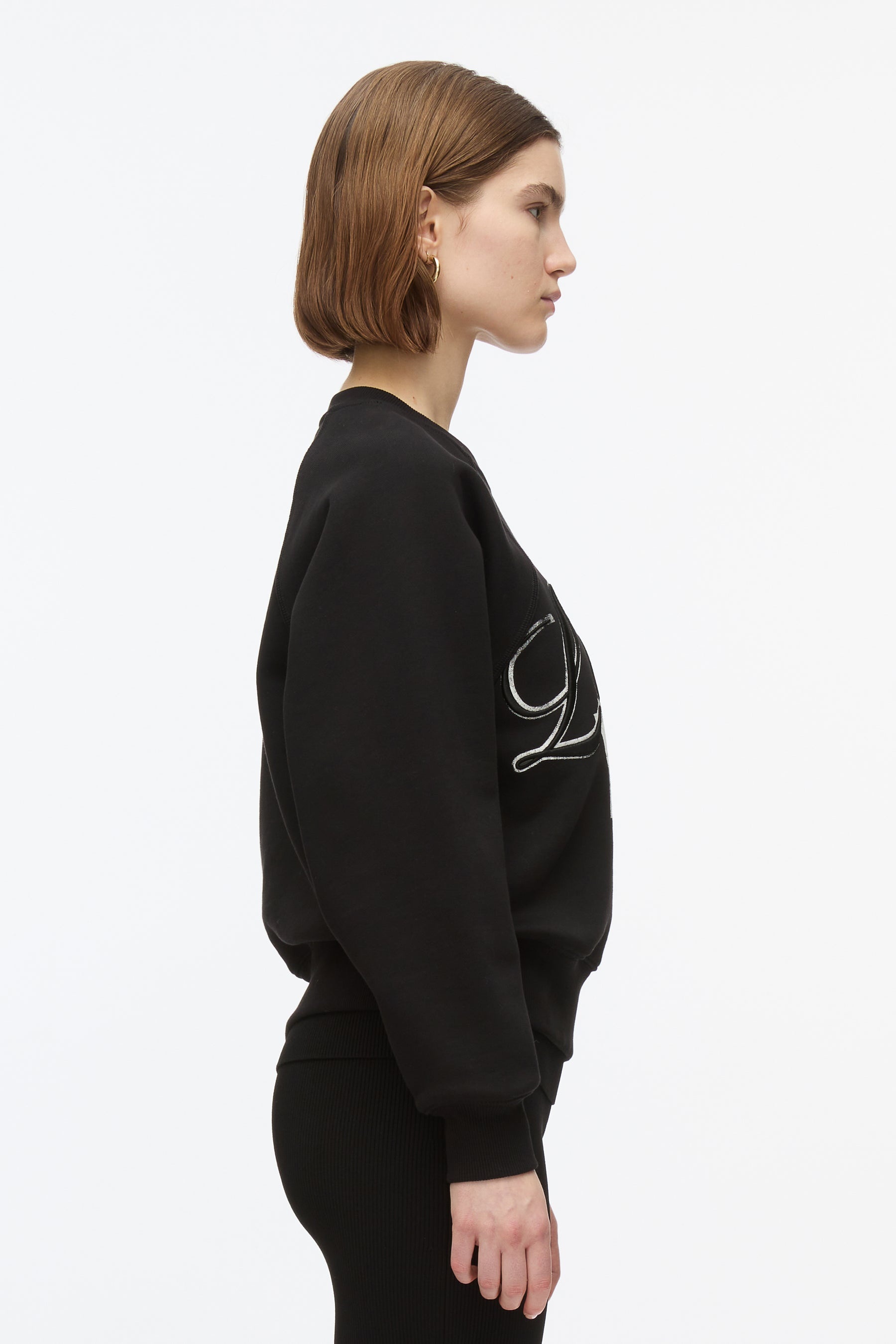 I Lov'd You Cropped Sweatshirt - 4