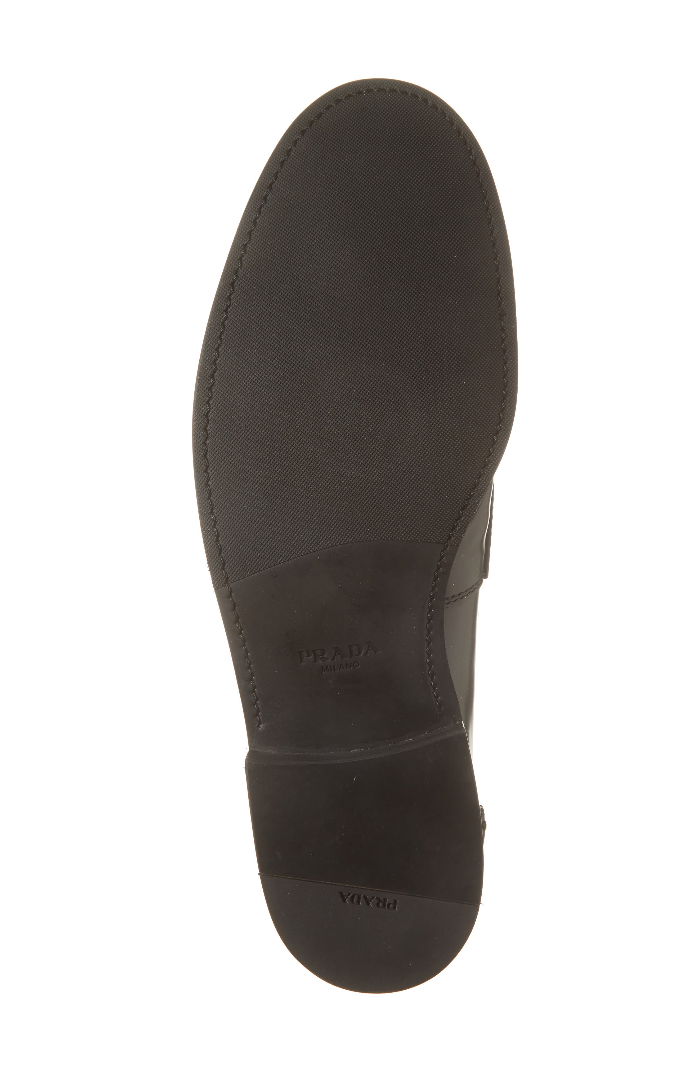 Prada Colorblock Loafer in Nero/Bianco at Nordstrom - 6