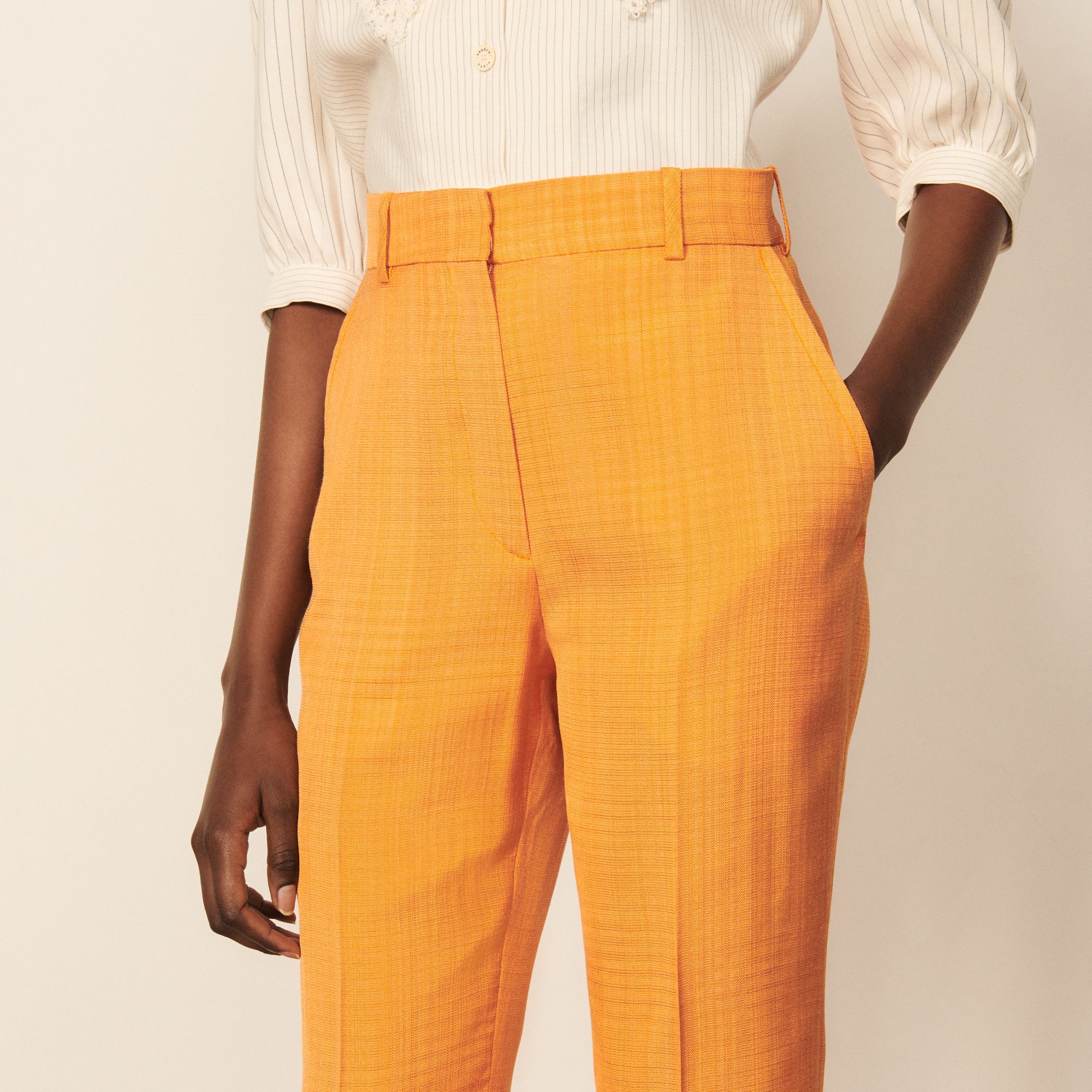Straight-leg trousers - 5