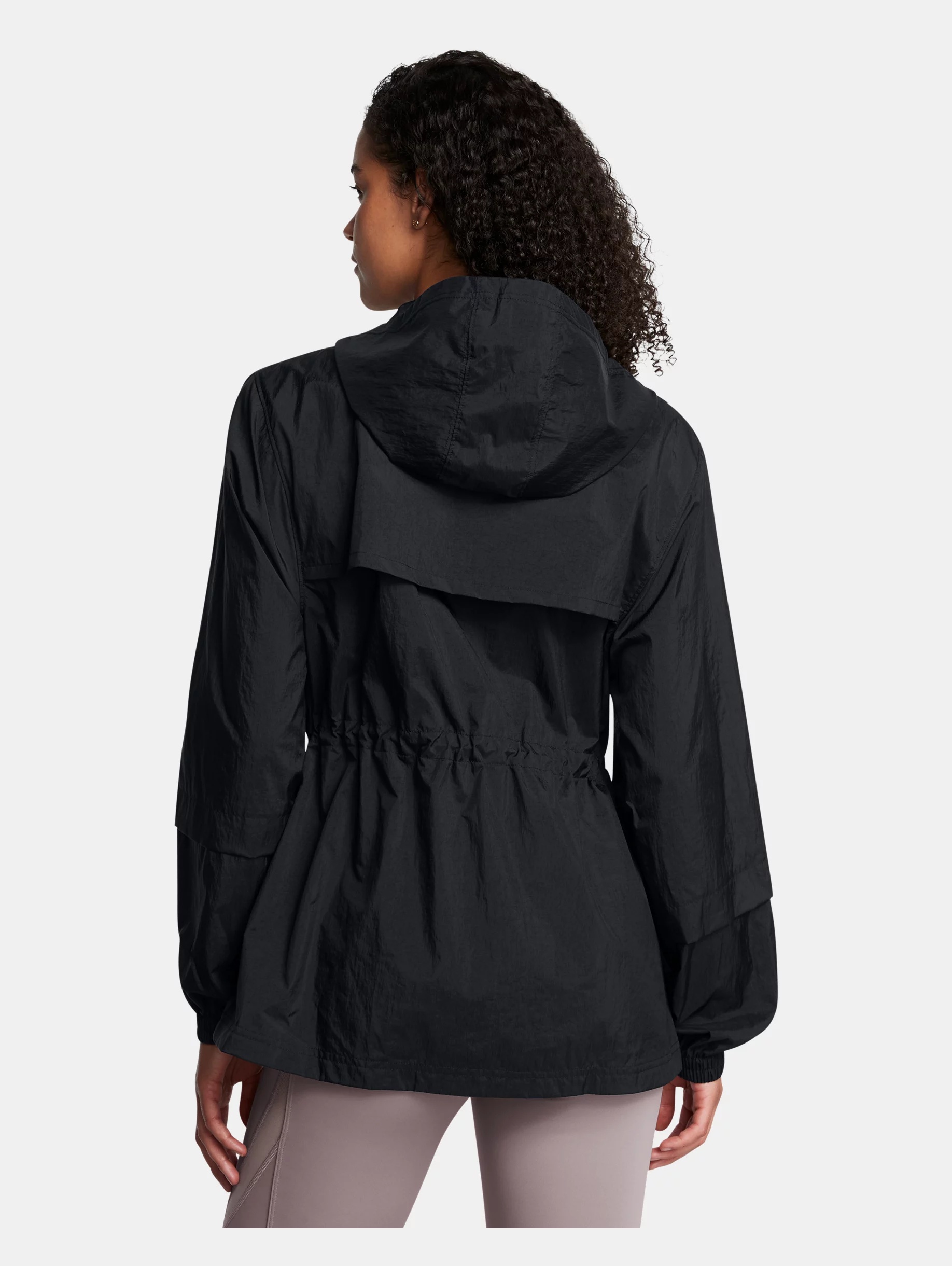 Women's UA Crinkle Woven Jacket - 4