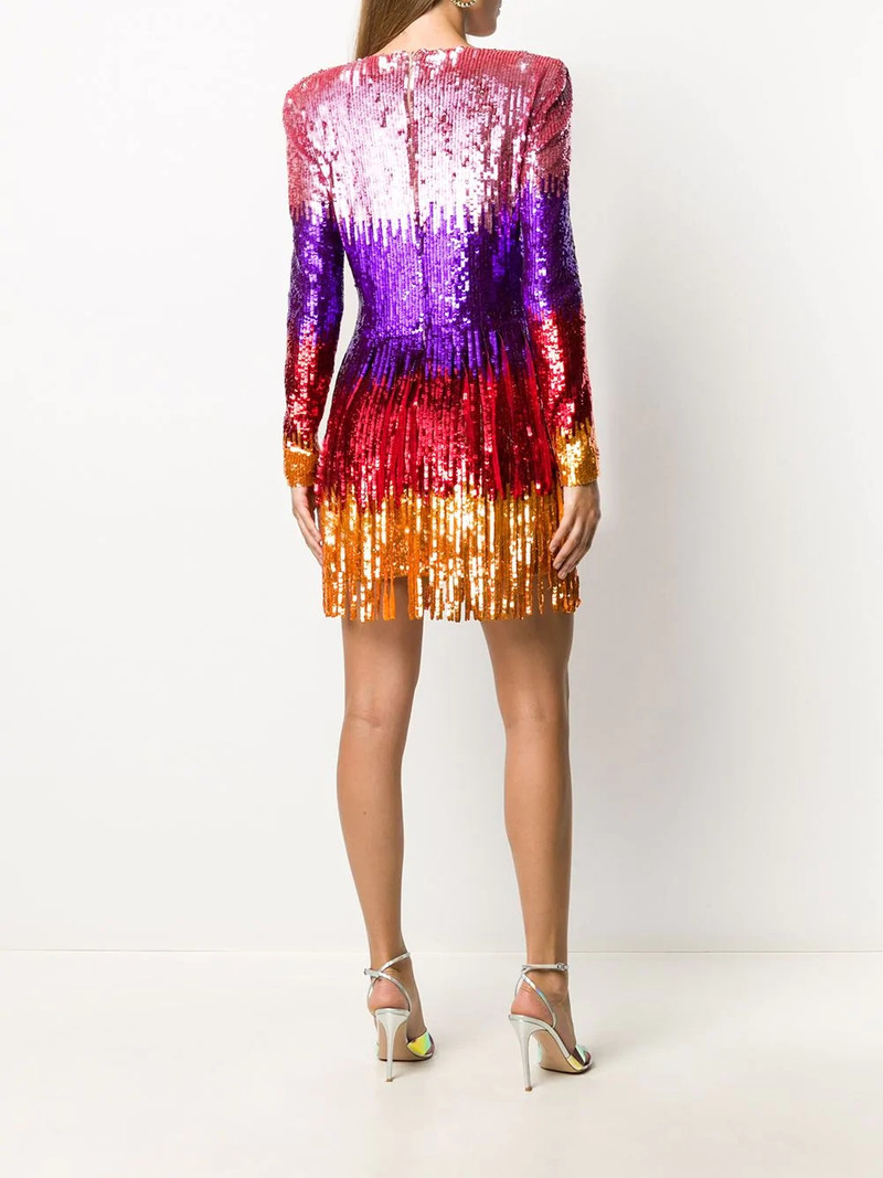 colour-block mini dress 4