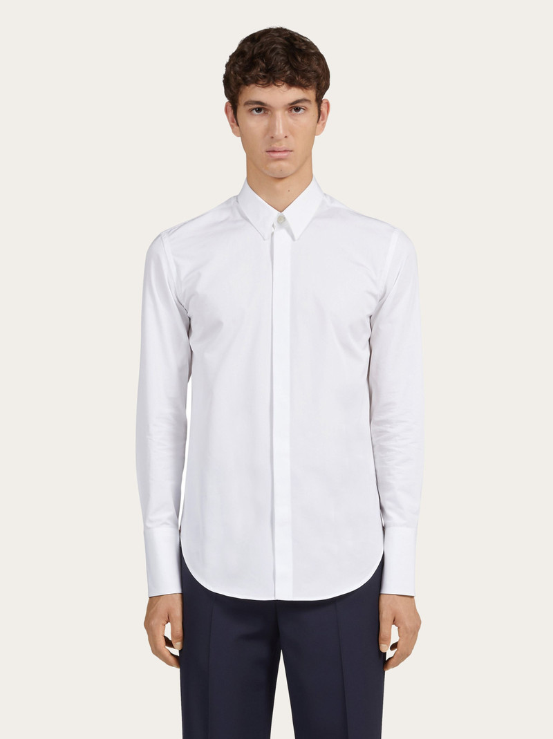 FERRAGAMO Long sleeved sports shirt outlook