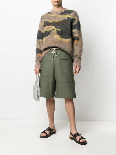 Jil Sander drawstring-waist knee-length shorts outlook