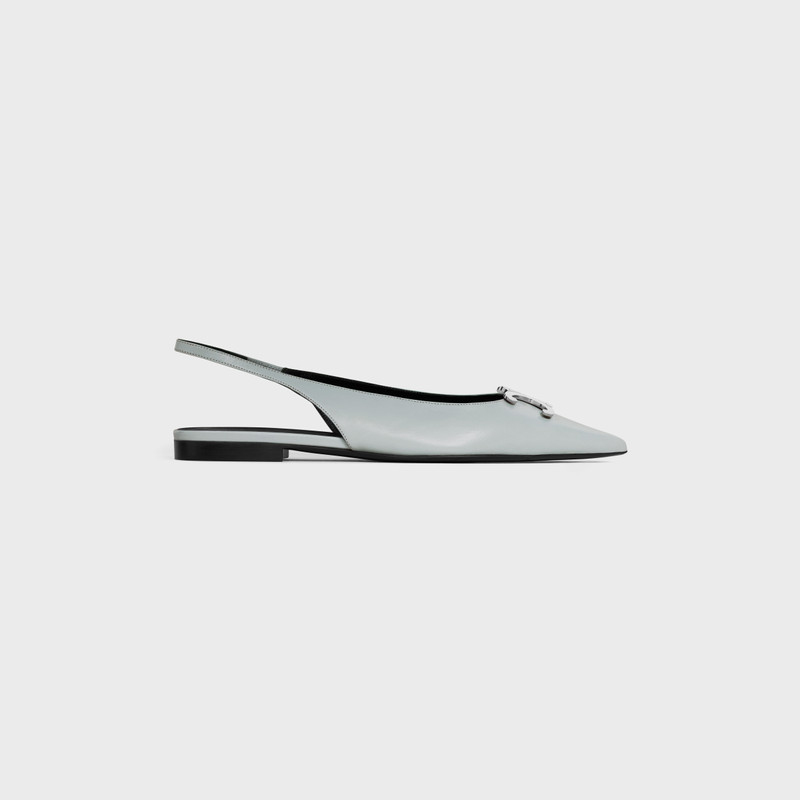 CELINE ALMA TRIOMPHE FLAT SLINGBACK in LAMBSKIN 1