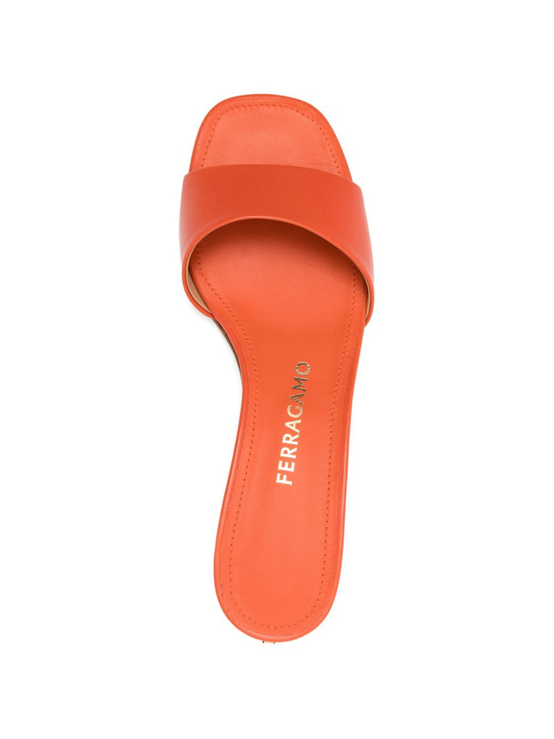 low heeled slip-on sandals 4